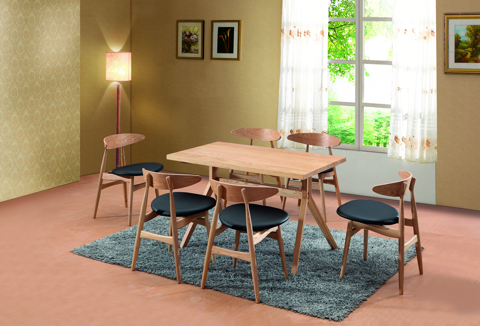 hotel restaurant  dining table chair  sofa set  furniture