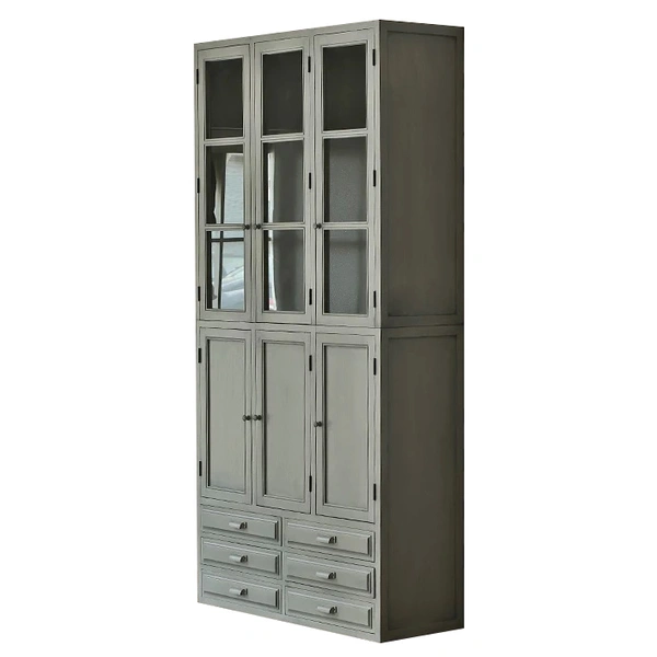 french style  solid wood   wardrobe closet    for home and hotel