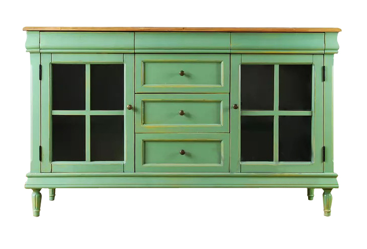 french style  solid wood   wardrobe closet    for home and hotel