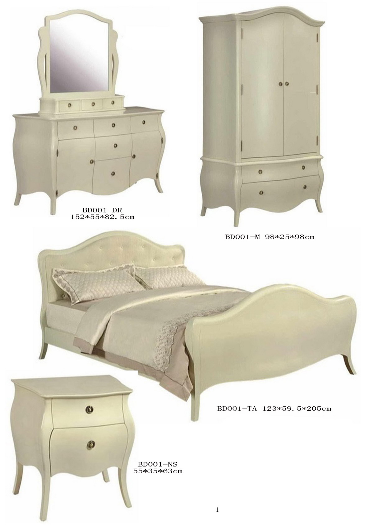 french style  solid wood   wardrobe closet    for home and hotel