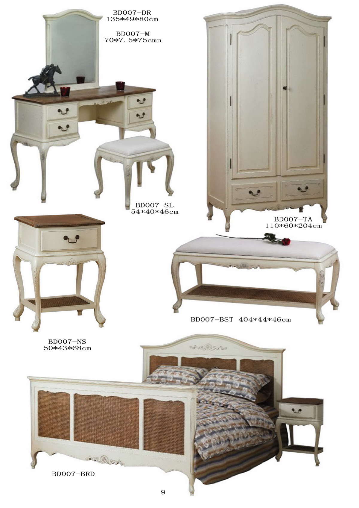 french style  solid wood   wardrobe closet    for home and hotel