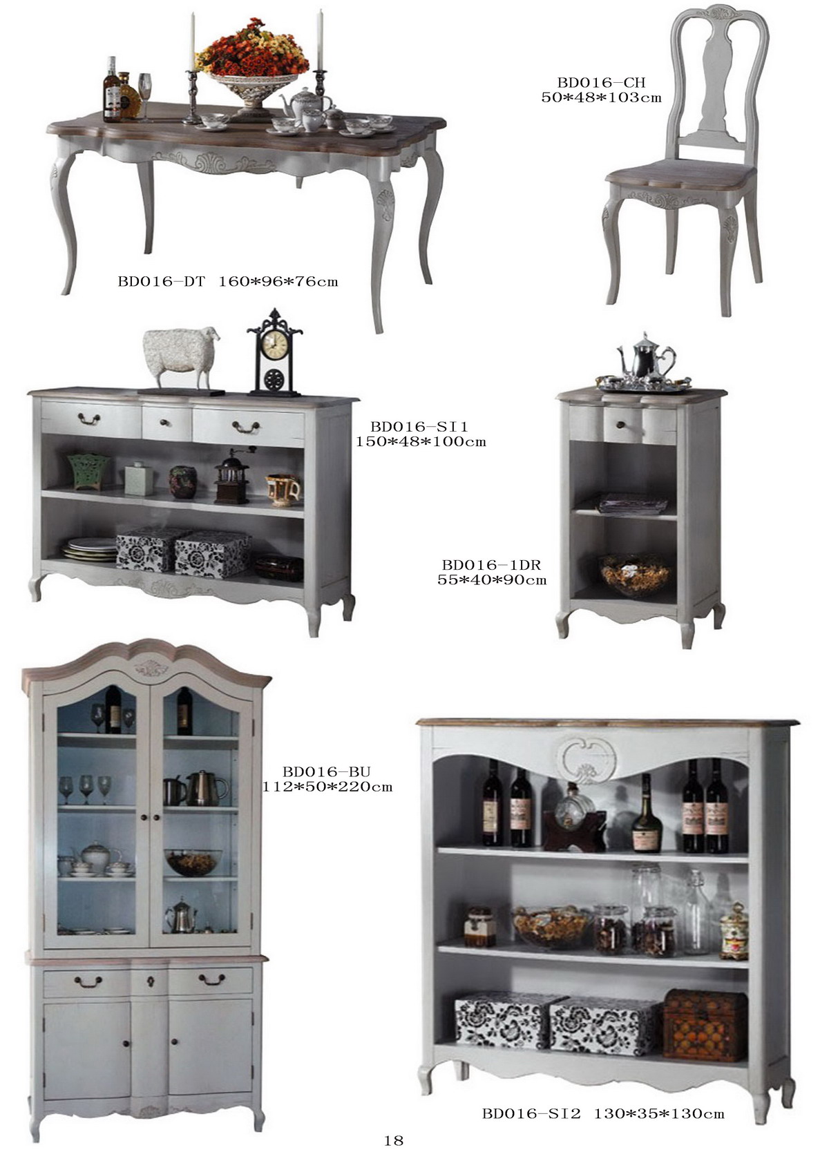 french style  solid wood   wardrobe closet    for home and hotel