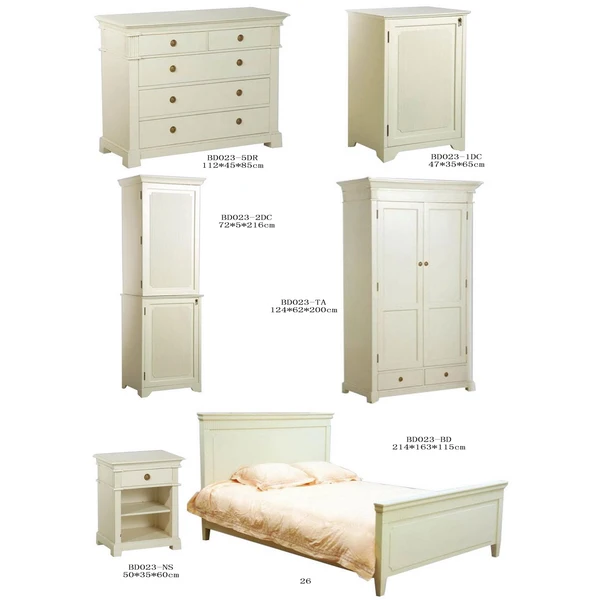 french style  solid wood   wardrobe closet    for home and hotel