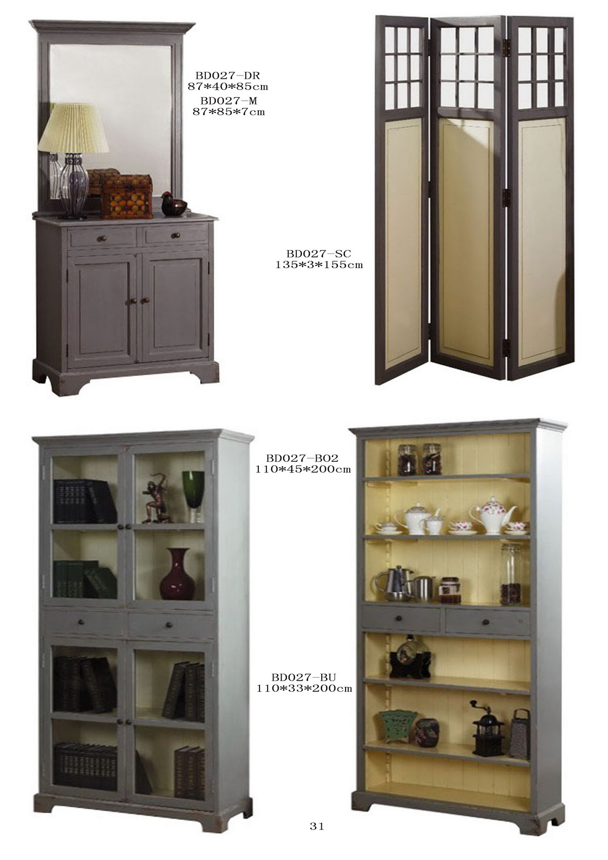 french style  solid wood   wardrobe closet    for home and hotel