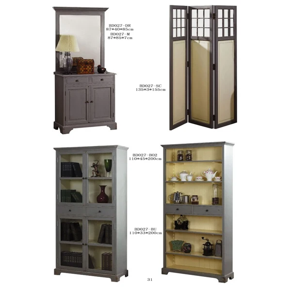 french style  solid wood   wardrobe closet    for home and hotel