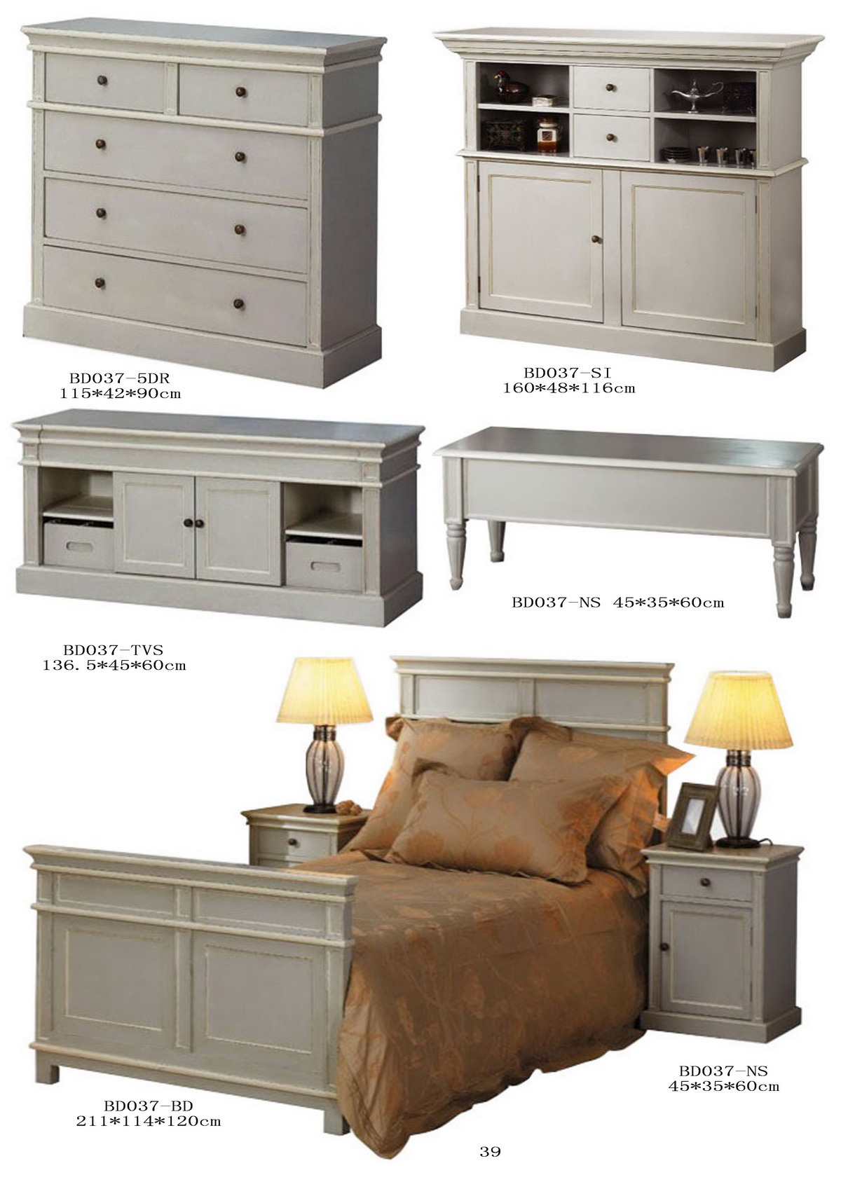 french style  solid wood   wardrobe closet    for home and hotel