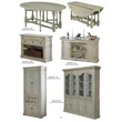 french style  solid wood   wardrobe closet    for home and hotel
