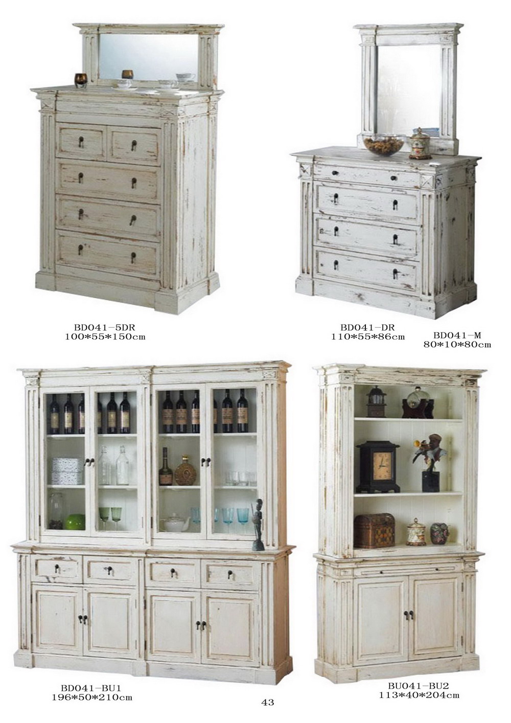 french style  solid wood   wardrobe closet    for home and hotel