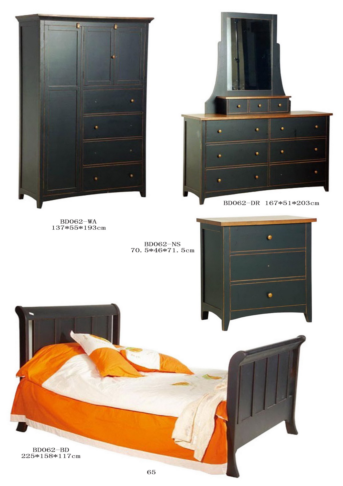 french style  solid wood   wardrobe closet    for home and hotel