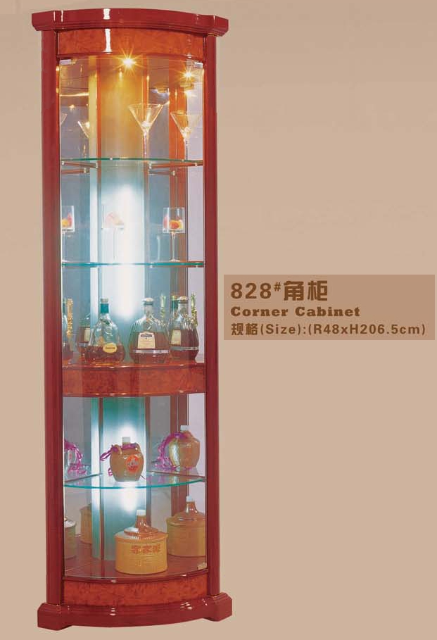 contemporary glass cabinet 