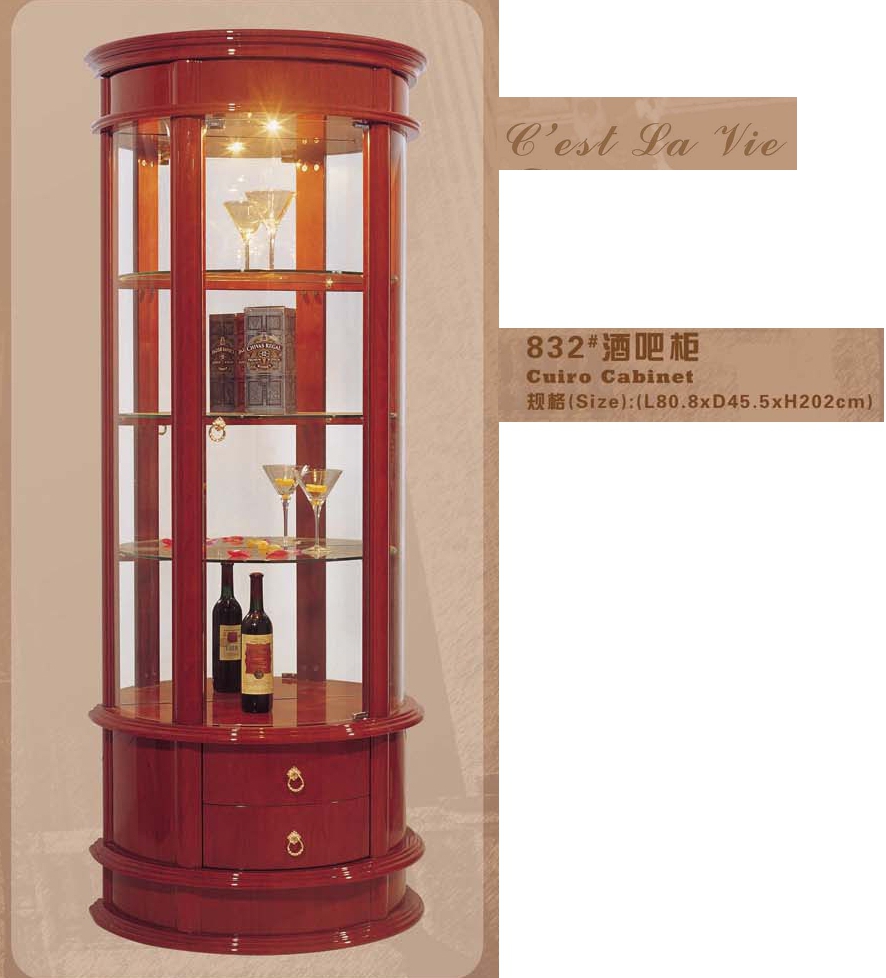 contemporary glass cabinet 