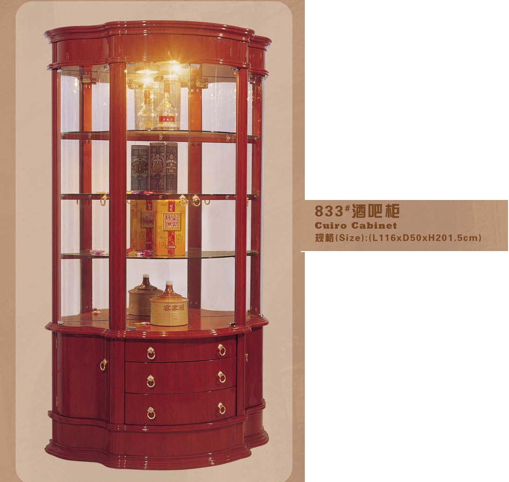 contemporary glass cabinet 