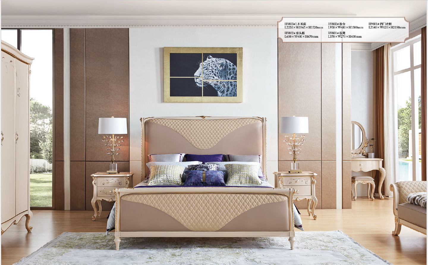 american european  style  furniture dining room bedroom living room set 