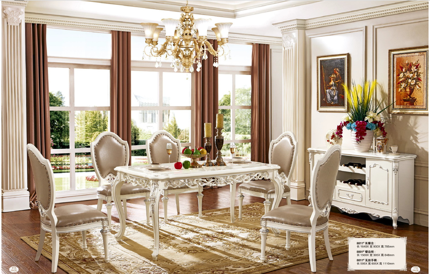 american european  style  furniture 