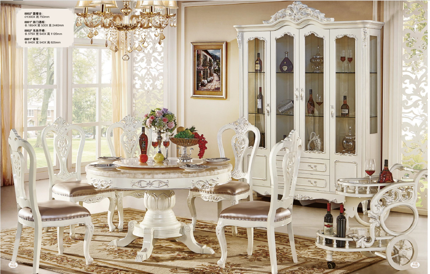 american european  style  furniture 
