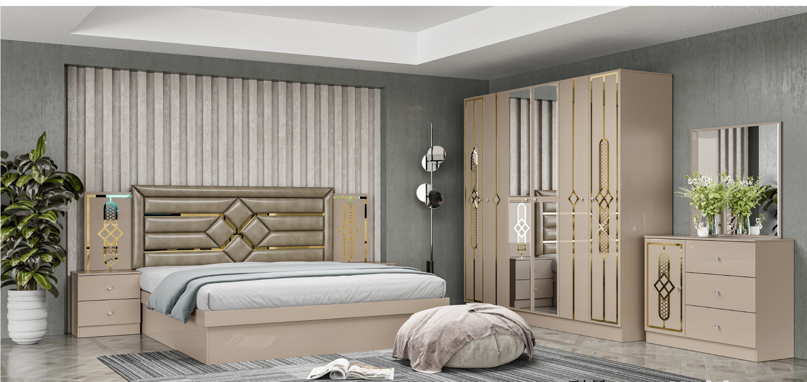 contemporary middle east country african country affordable reasonable competitive price furniture bedroom set