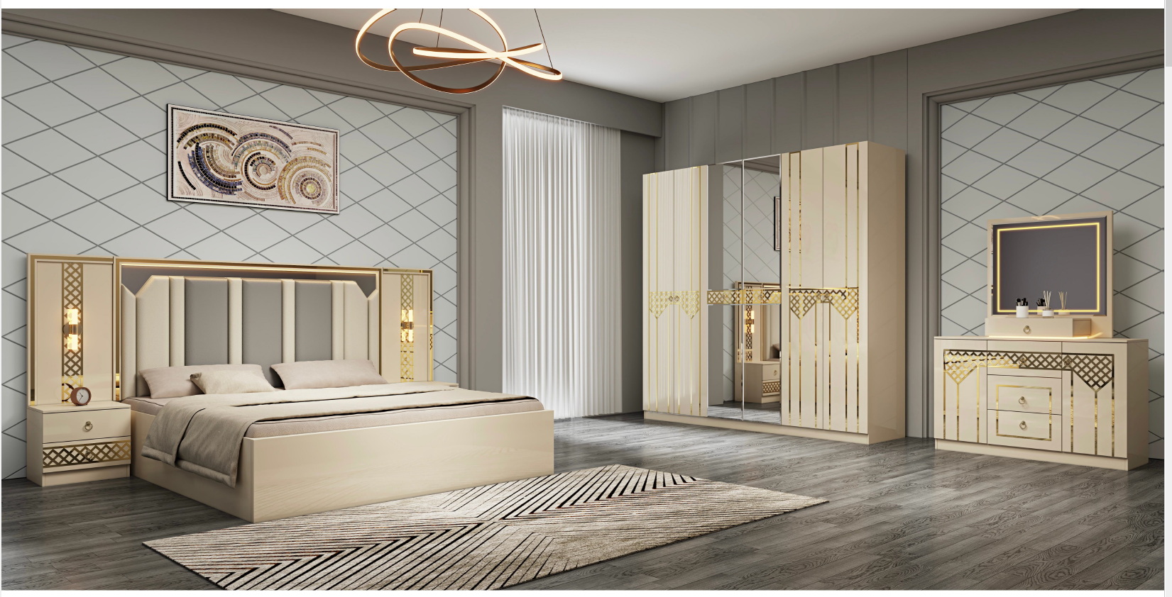 contemporary middle east country african country affordable reasonable competitive price furniture bedroom set