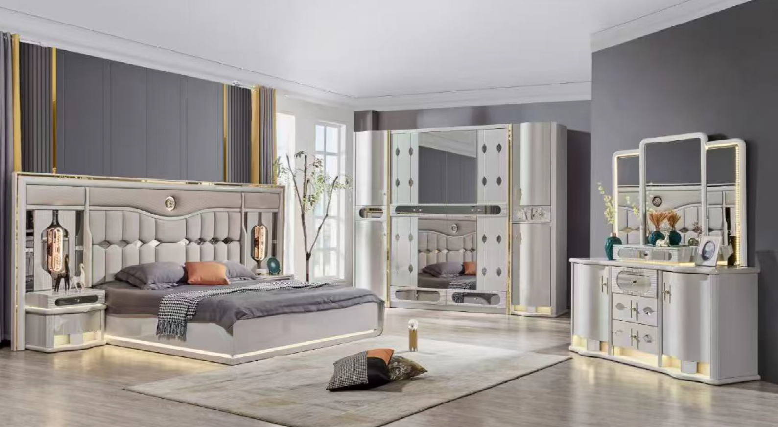 contemporary middle east country african country affordable reasonable competitive price furniture bedroom set