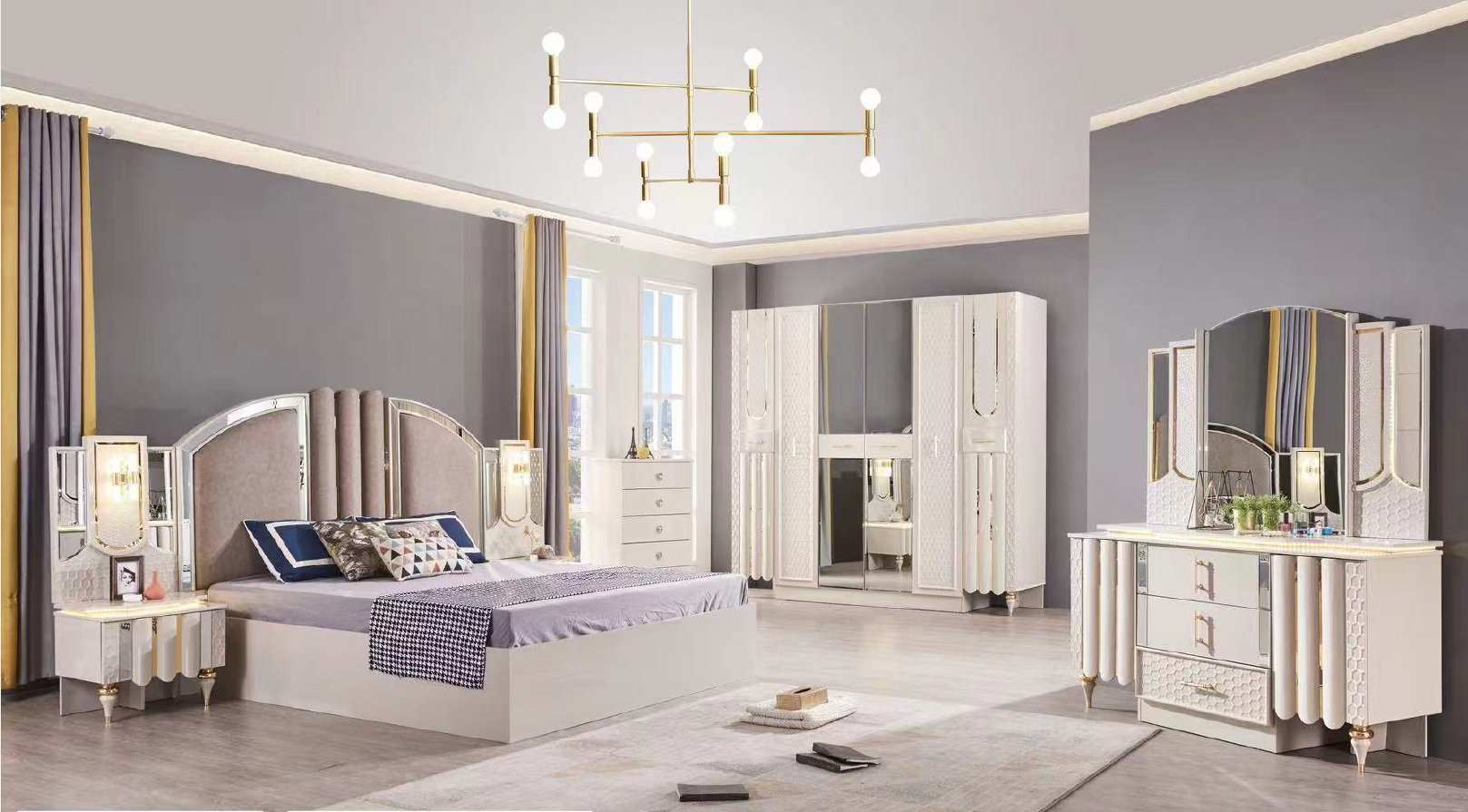 contemporary middle east country african country affordable reasonable competitive price furniture bedroom set