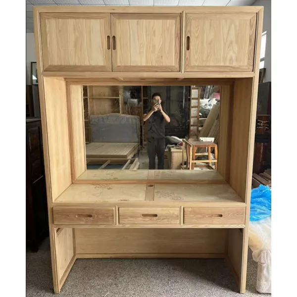 french style  solid wood dresser mirror    for home and hotel