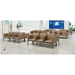 hospital clinic waiting chair leather chair 3seat chair sofa