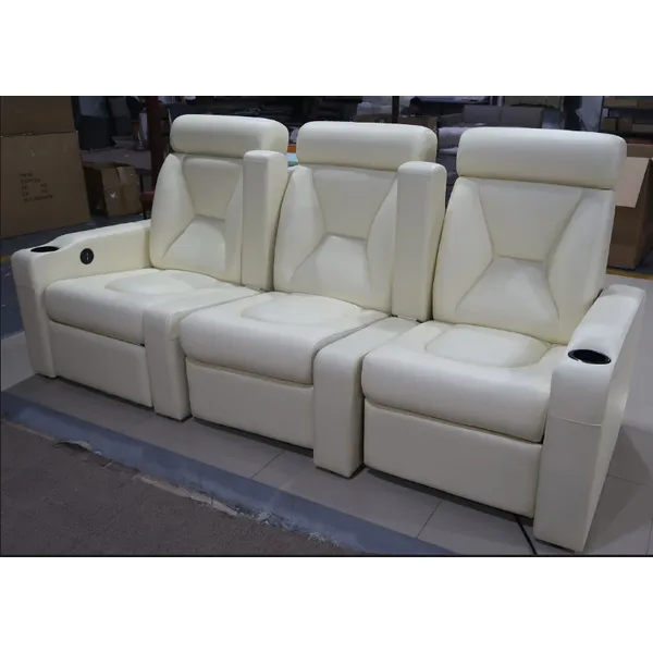 comfortable hospital clinic electric infusion  3seat sofa with leather high density foam