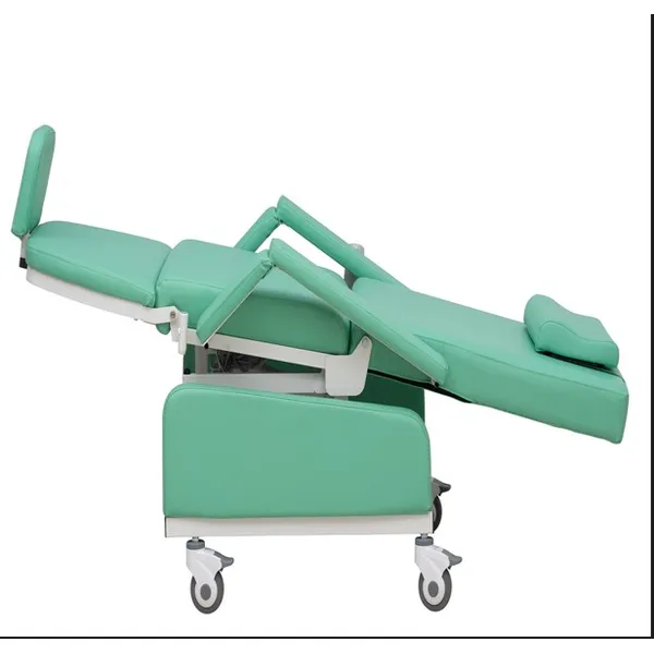 hospital  clinic electric or manual dialysis  chair blood donation or donor chair