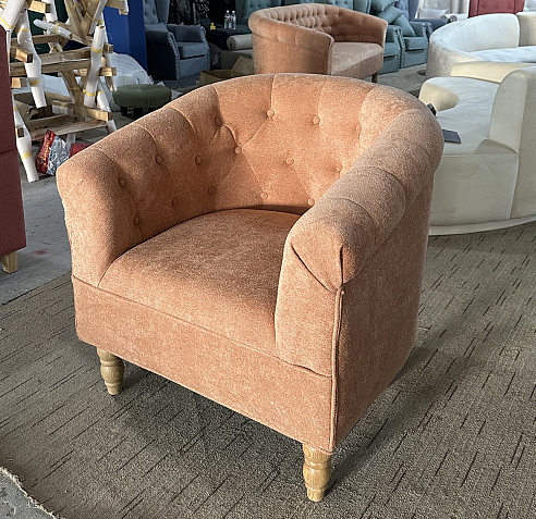 french style fabric chesterfield sofa,high density foam  coffee table living room  for home and hotel