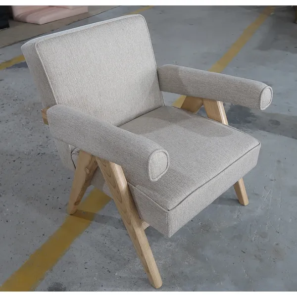 french style fabric leisure chair ,high density foam   living room  for home and hotel