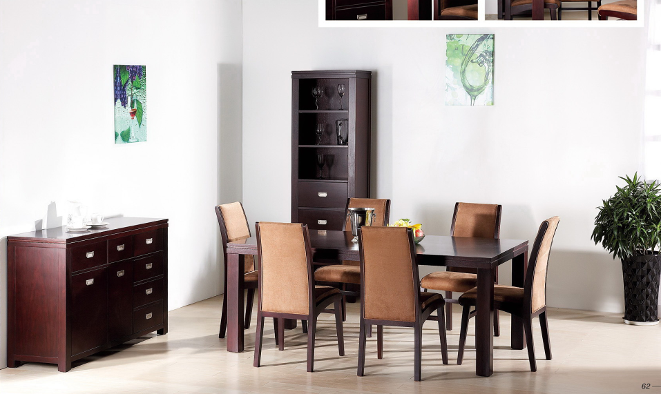 contemporary   american european  style dining table chair sideboard bar cabinet dining room set 