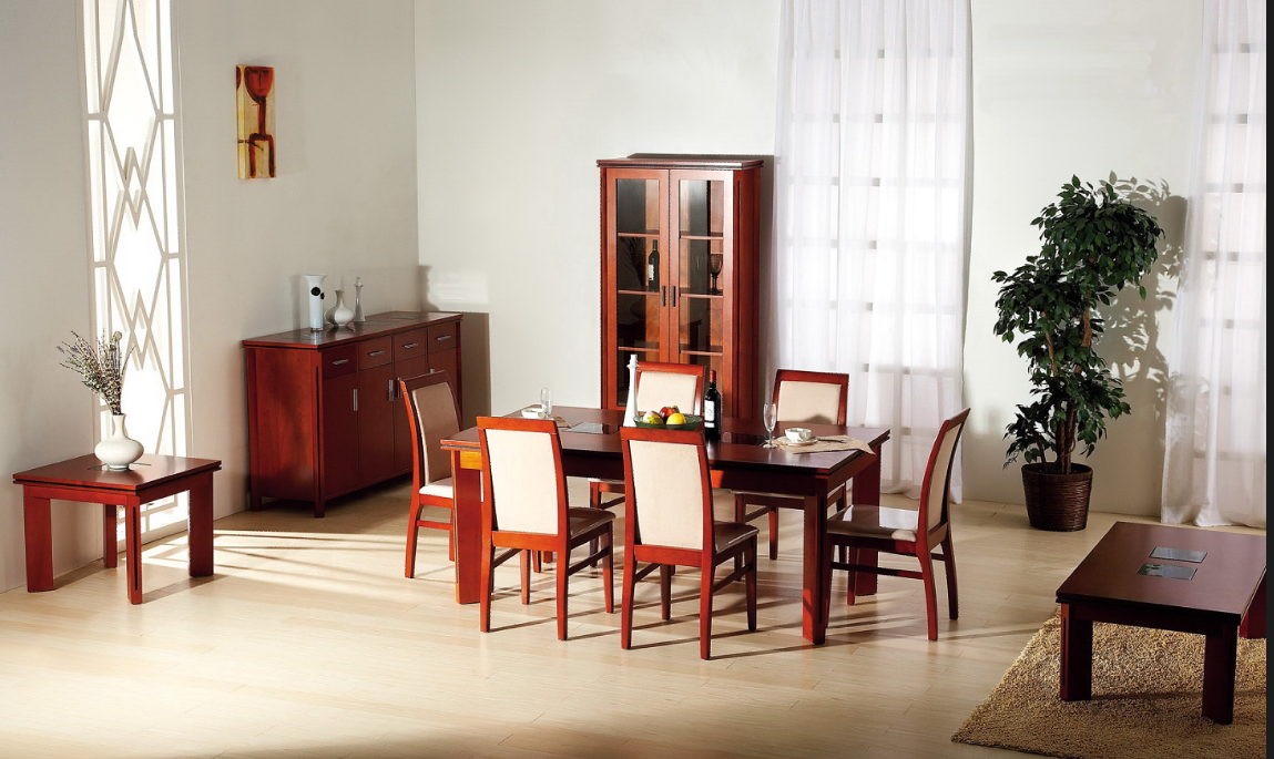 contemporary   american european  style dining table chair sideboard console  dining room set 