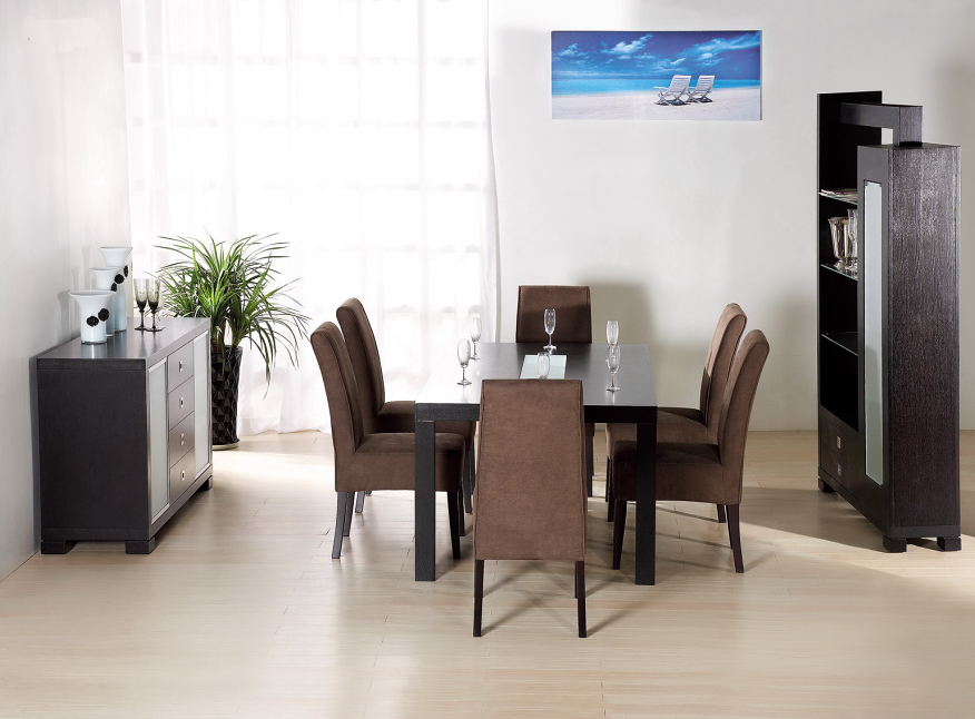 contemporary   american european  style dining table chair sideboard console  dining room set 