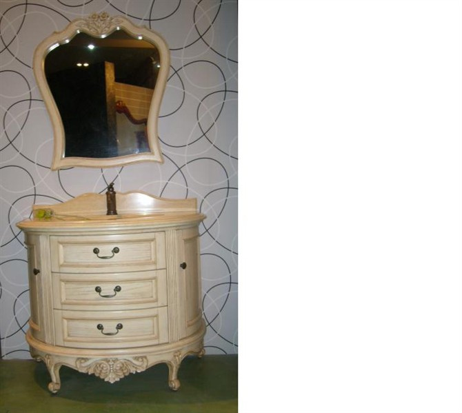 american   sink cabinet  mirror