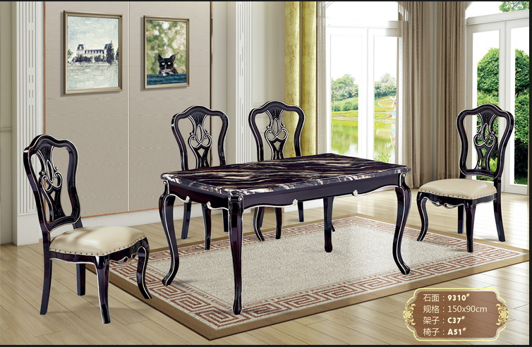 american european  style  furniture dining table chair