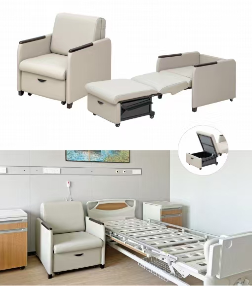 hospital  clinic  residental recliner clinical care recliner chair 