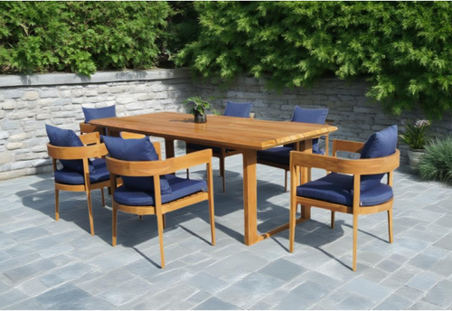 outdoor teak wood  chair  table