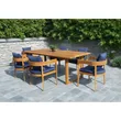 outdoor teak wood  chair  table
