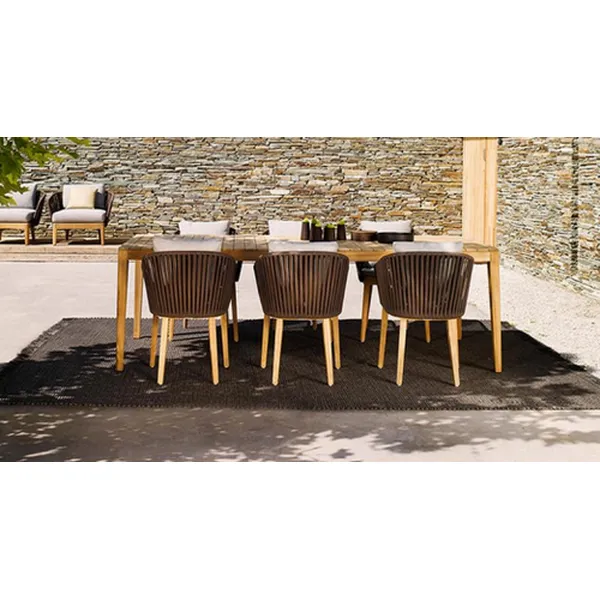 outdoor teak wood  chair  table