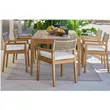 outdoor teak wood  chair  table