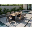 outdoor teak wood  chair  table