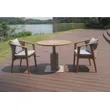 outdoor teak wood  chair  table