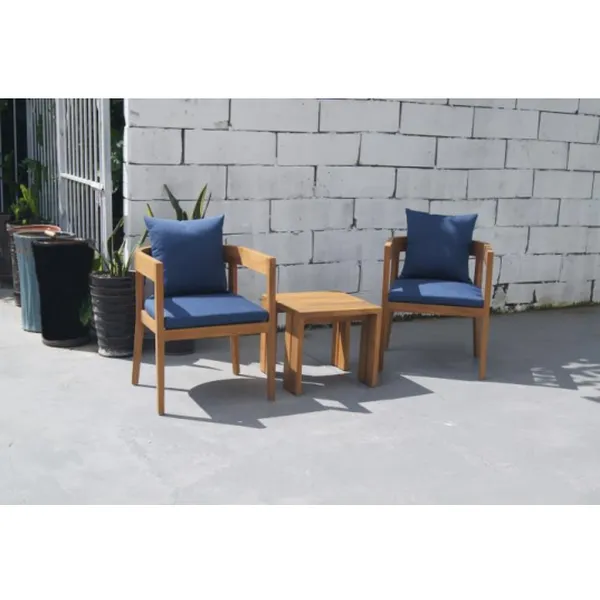 outdoor teak wood  chair  table