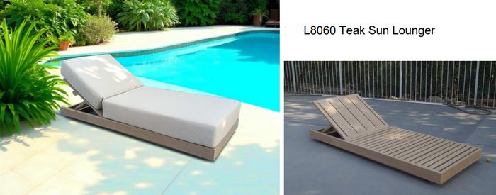 outdoor teak wood  chair  table