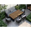outdoor teak wood  chair  table