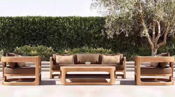 outdoor teak wood  chair  table