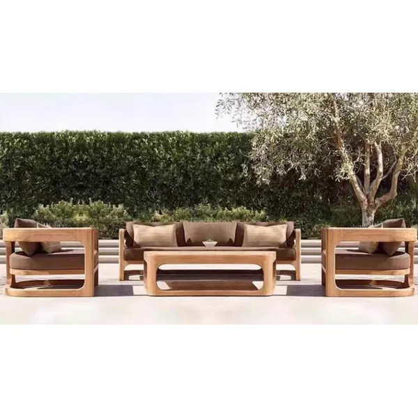 outdoor teak wood  chair  table