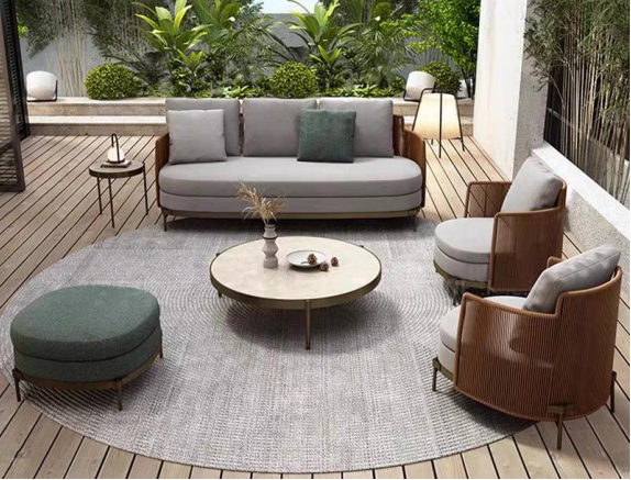 outdoor teak wood  chair  table