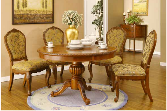 american european  style  furniture dining table chair