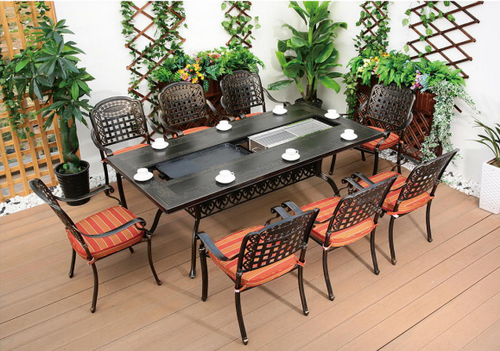 outdoor teak wood  chair  table