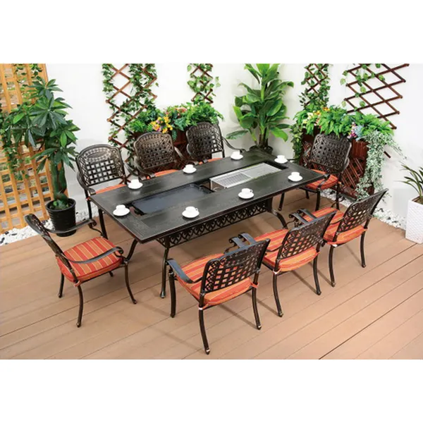 outdoor teak wood  chair  table